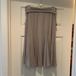 Gray Skirt for Casual Wear-Size Small